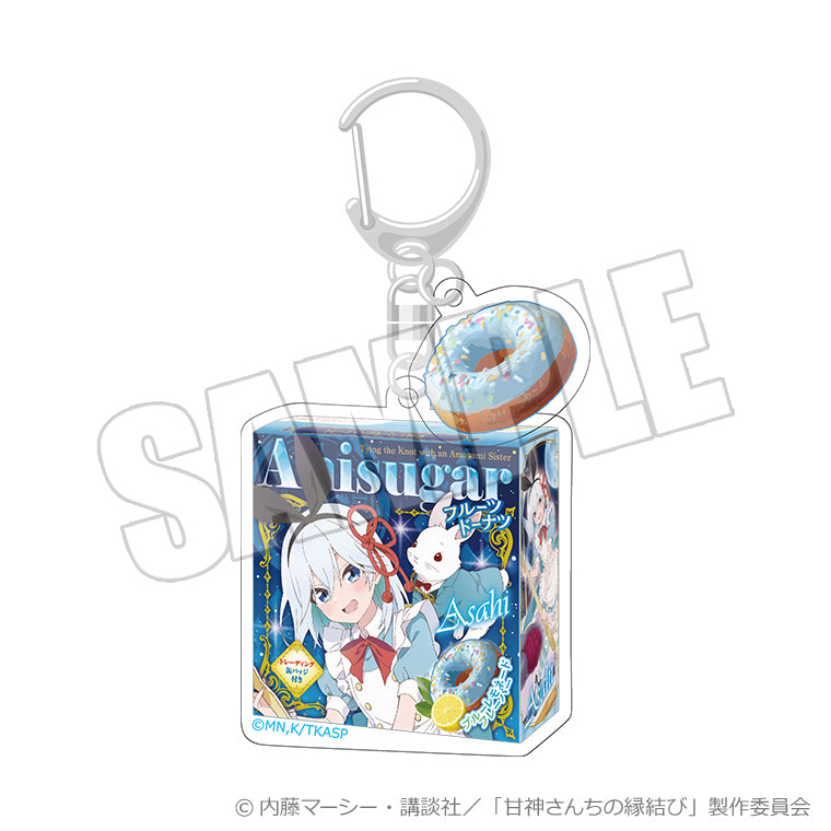 ドーナツパッケージキーホルダー＜月灯りの夢見茶会 朝姫＞