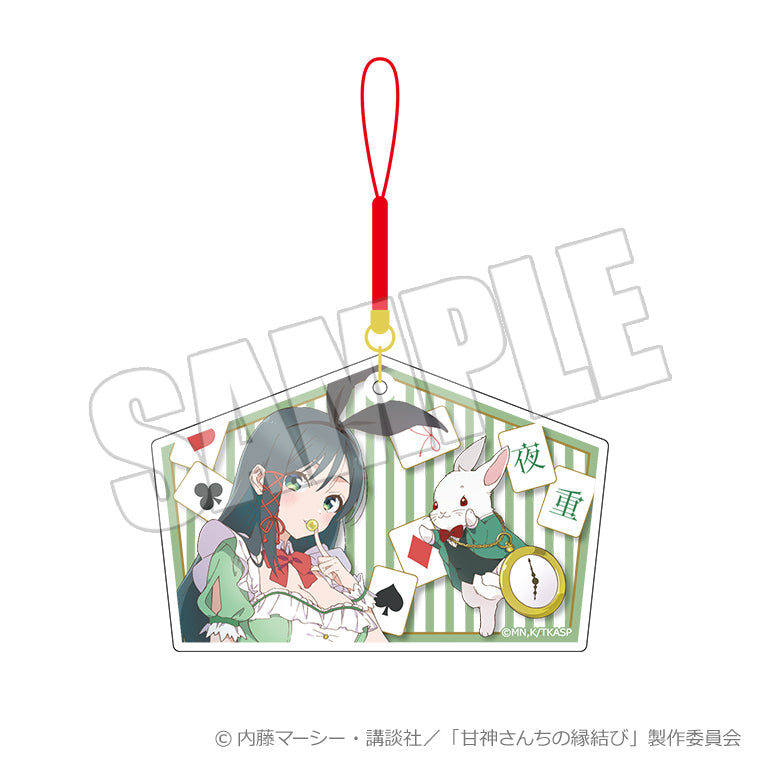 絵馬ストラップ＜月灯りの夢見茶会 夜重＞