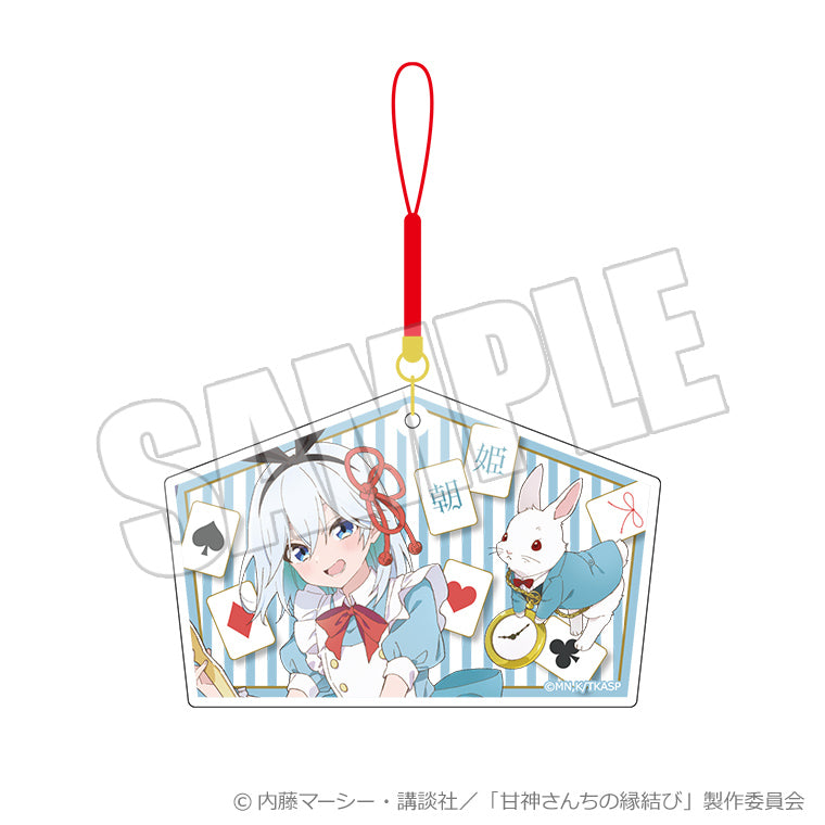 絵馬ストラップ＜月灯りの夢見茶会 朝姫＞