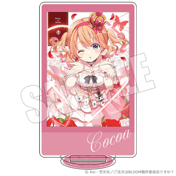 チェキ風アクリルスタンド＜Queen of Hearts ココア＞