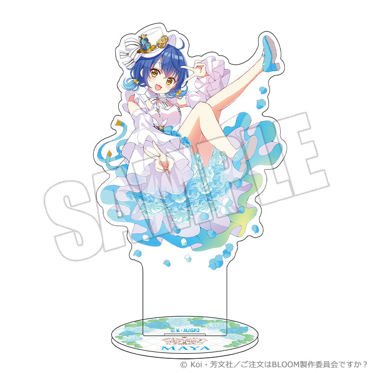 ご注文はうさぎですか アクリルスタンド 10周年 天使 BLUE BIRD