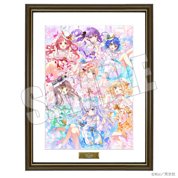 珈琲貴族　A2複製原画　change infinity キャラファイングラフ 珈琲貴族 A2複製原画 change infinity キャラファイングラフ