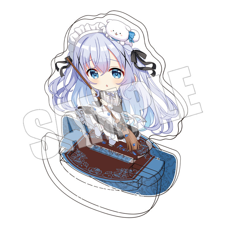 ゆらりアクリル＜Maid by Rabbits チノ＞