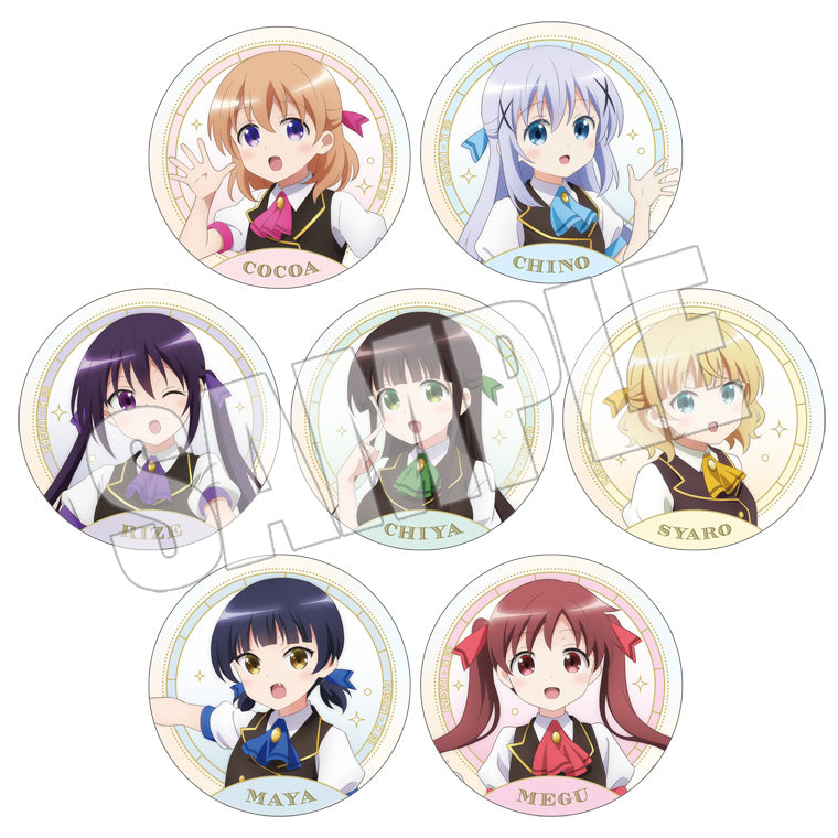 ブラインド缶バッジ＜Flowy＞