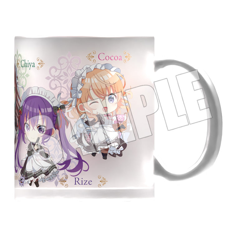 フロストグラス＜Maid by Rabbits ココア＆リゼ＆千夜＆メグ＆エル＞