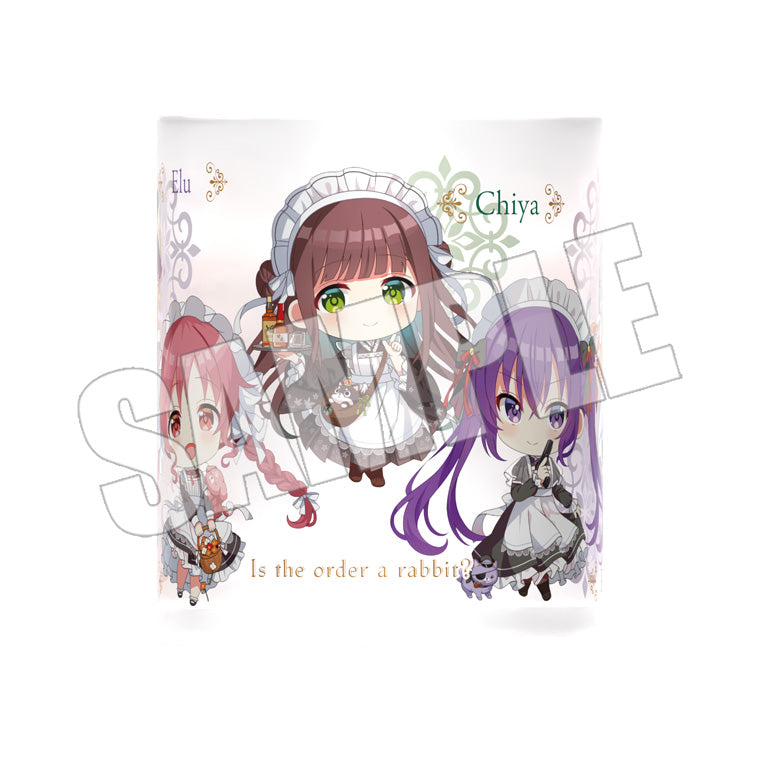 フロストグラス＜Maid by Rabbits ココア＆リゼ＆千夜＆メグ＆エル＞