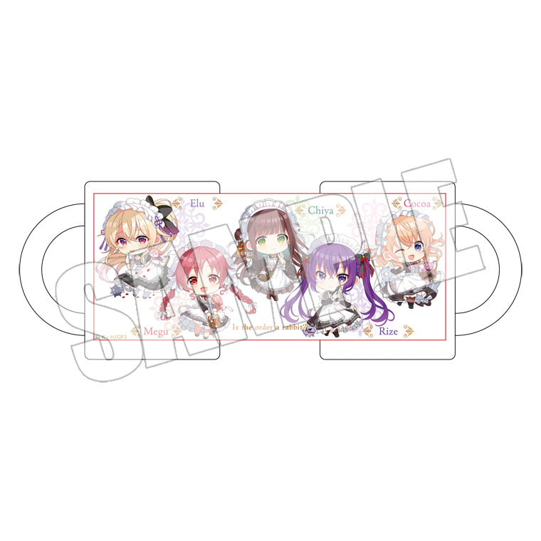 フロストグラス＜Maid by Rabbits ココア＆リゼ＆千夜＆メグ＆エル＞