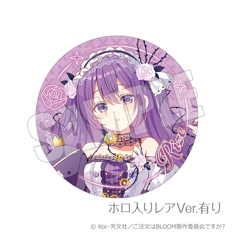 ホロレア入りブラインド缶バッジ＜Café Märchen＞