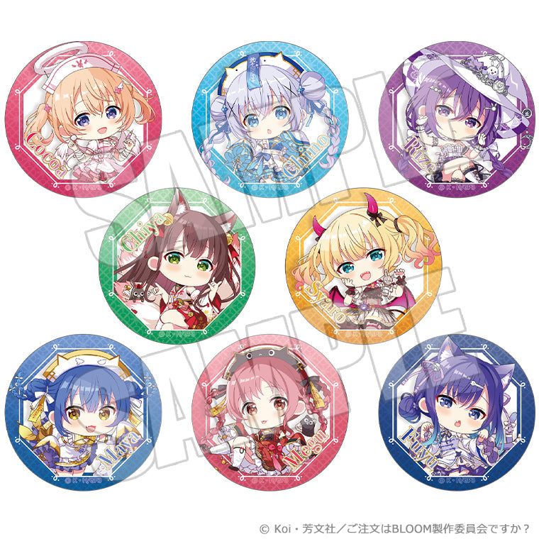 ブラインドちびキャラ缶バッジ＜トリックスタイルver. ＞