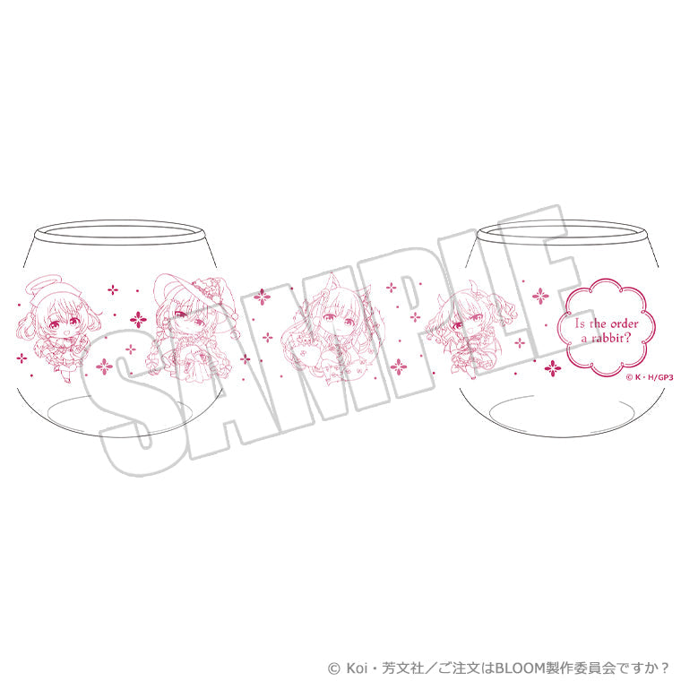ゆらゆらグラス＜トリックスタイルver. ココア＆リゼ＆千夜＆シャロ＞
