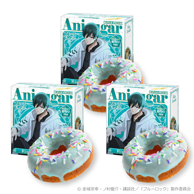 Anisugarフルーツドーナツvol.2＜運命の一枚・インターバルver. 糸師 凛＞3個セット