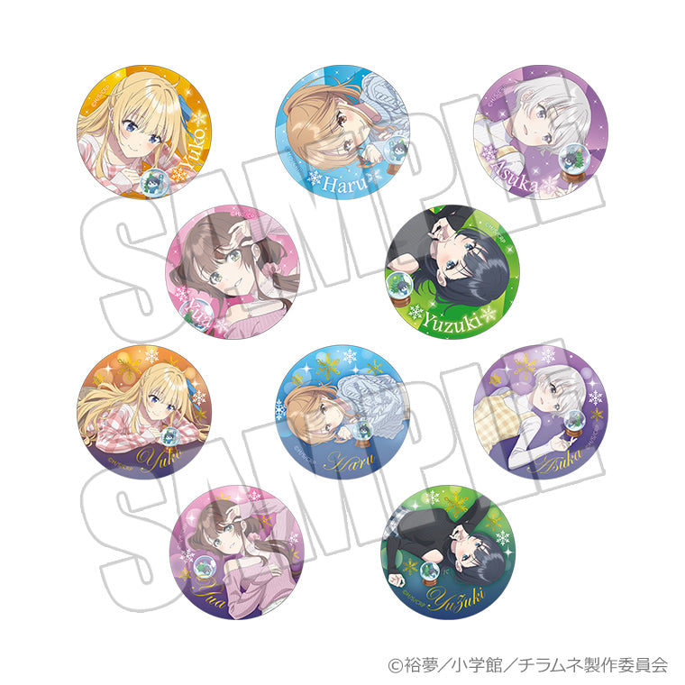 トレーディングレア入り缶バッジ＜恋するスノードーム＞