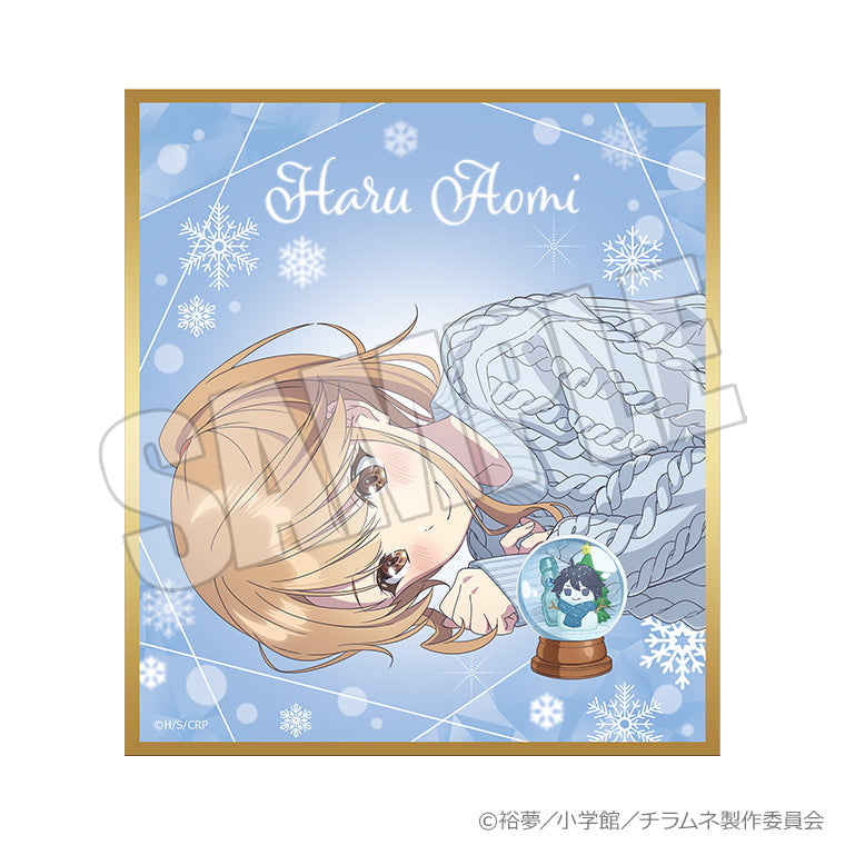 トレーディングミニ色紙＜恋するスノードーム＞