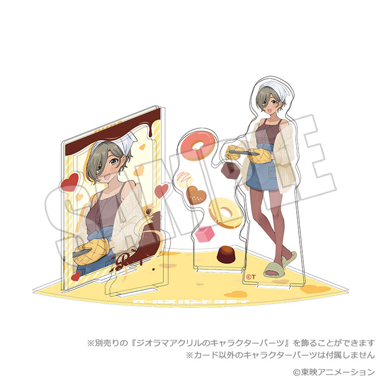 アクリルシート付きジオラマスタンド＜想いの彩り手 ルパ＞