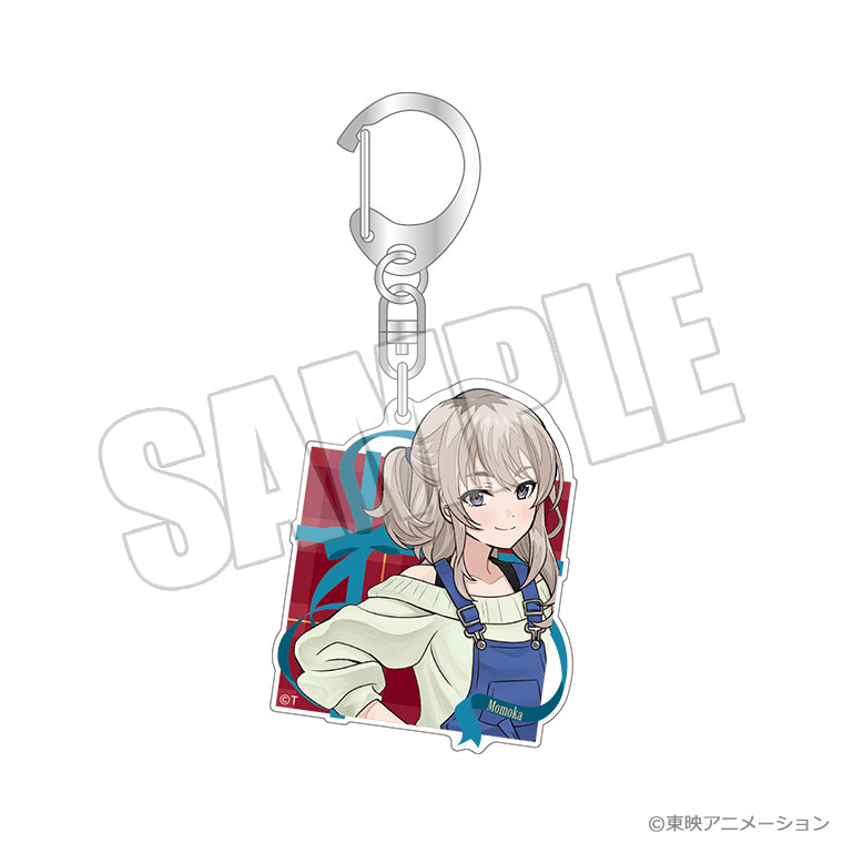 アクリルキーホルダー＜想いの彩り手 桃香＞