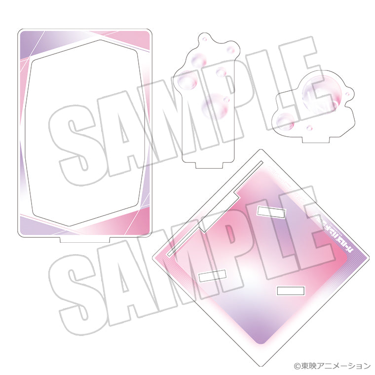 アクリルシート付きジオラマスタンド＜虹待ちリフレイン 智＞