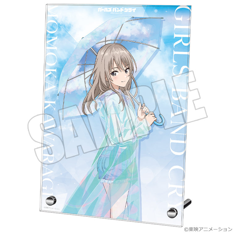 A4アクリルプレート＜虹待ちリフレイン 桃香＞