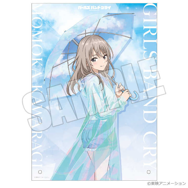 A4アクリルプレート＜虹待ちリフレイン 桃香＞