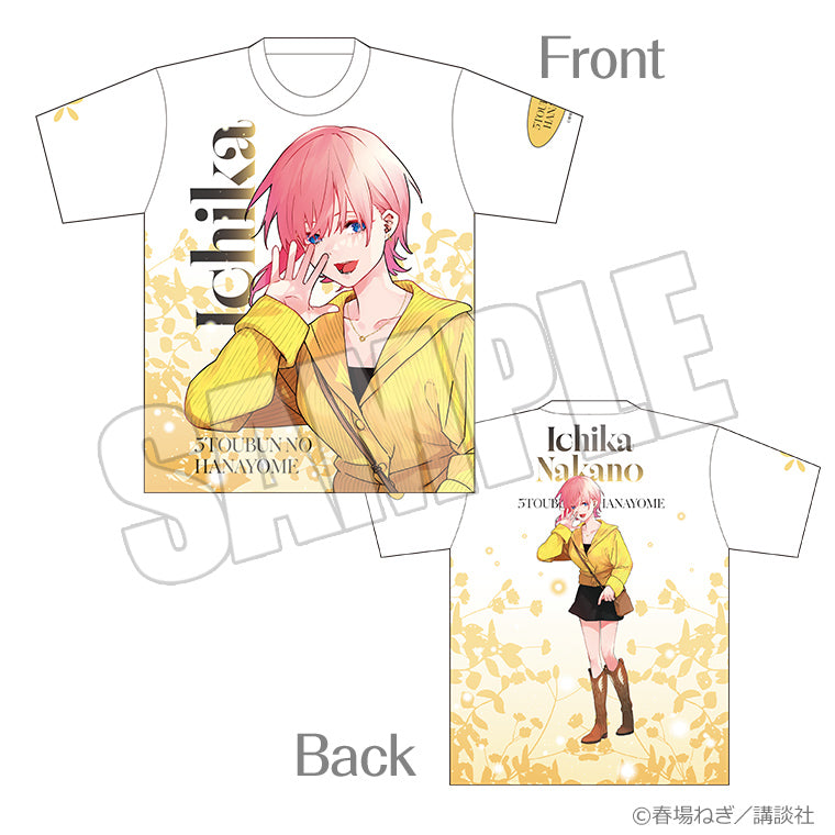 フルグラフィックTシャツ＜GOTO AKIBA！ 一花＞