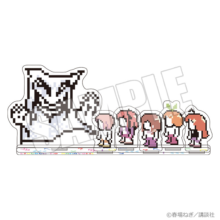 期末テスト討伐ミニジオラマアクリル