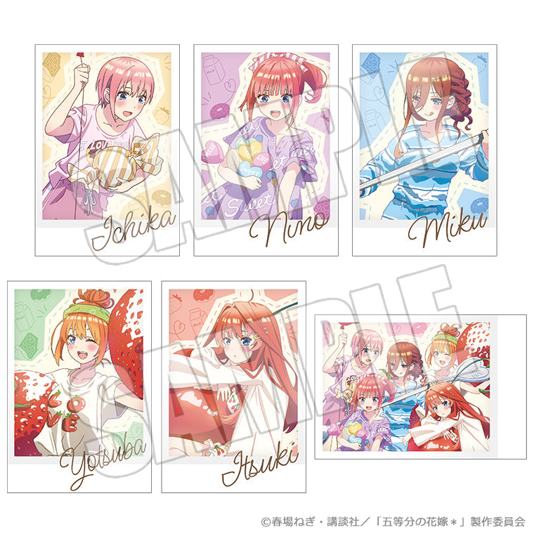 トレーディングチェキ風カード＜月夜の菓子工房＞