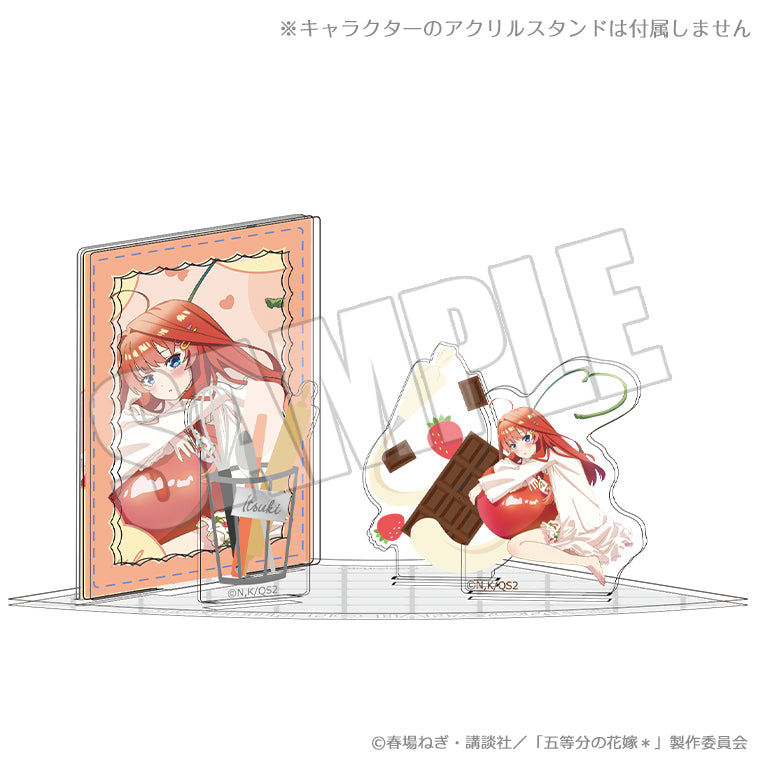 アクリルシート付きジオラマスタンド＜月夜の菓子工房 五月＞