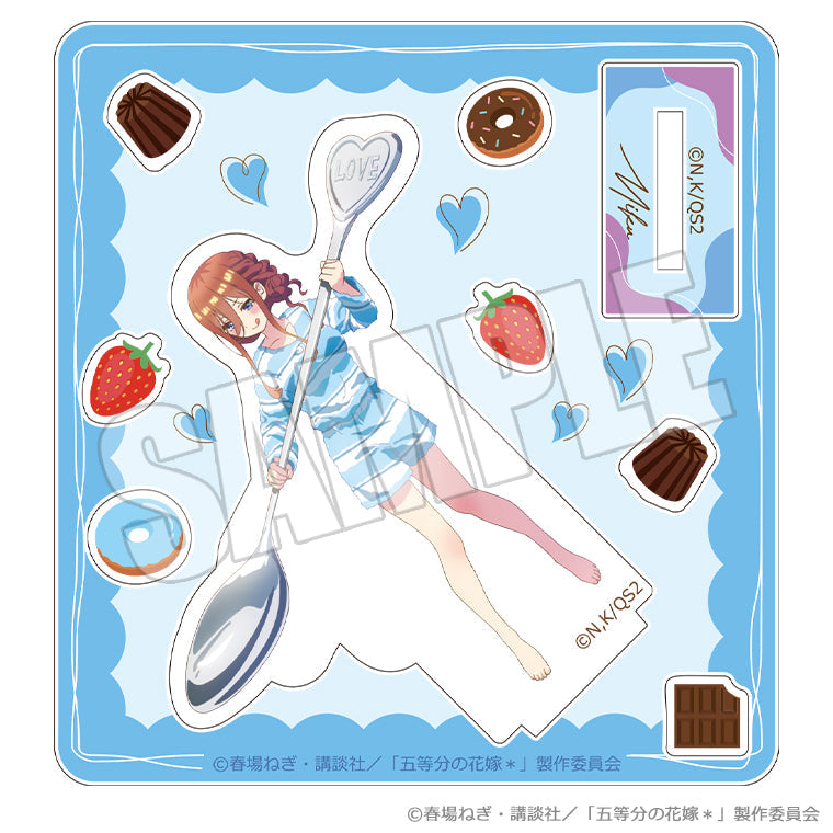 カスタムアクリルスタンド＜月夜の菓子工房 三玖＞