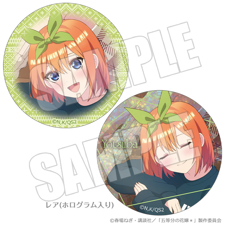 トレーディングレア入り缶バッジ＜暖炉のそばで Silent Time＞