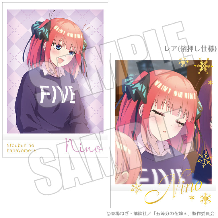 トレーディングレア入りチェキ風カード＜暖炉のそばで Silent Time＞