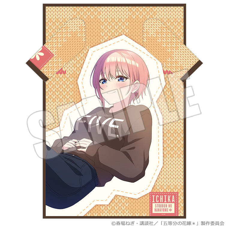 着るブランケット＜暖炉のそばで Silent Time 一花＞