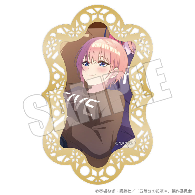 メタルブックマーカー＜暖炉のそばで Silent Time 一花＞