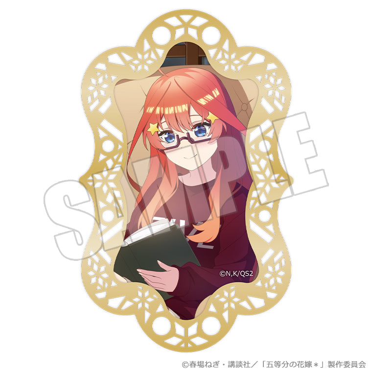 メタルブックマーカー＜暖炉のそばで Silent Time 五月＞