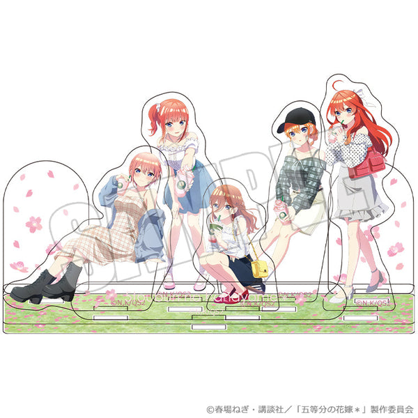 ジオラマアクリル＜花めく彼女と春のひと口＞