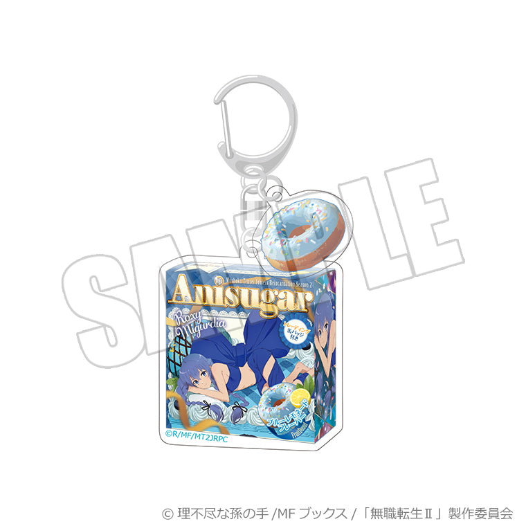 ドーナツパッケージキーホルダー＜紡がれし夢と甘い贈り物 ロキシー＞