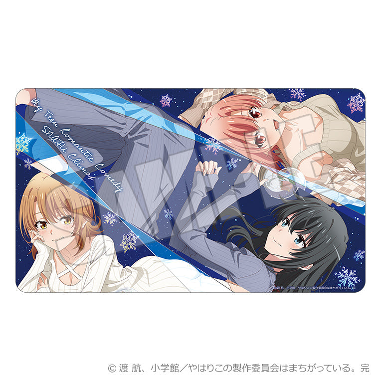 デスクマット＜雪の中にキミを閉じて＞