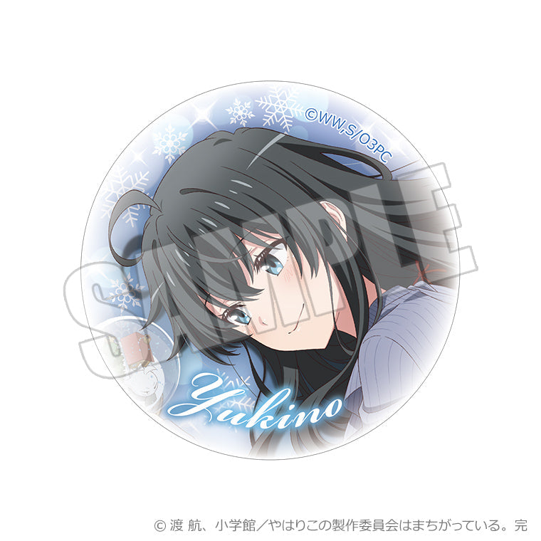 トレーディングレア入り缶バッジ＜雪の中にキミを閉じて＞