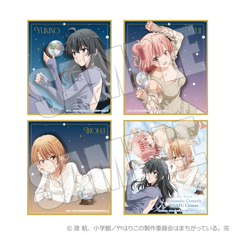 トレーディングミニ色紙＜雪の中にキミを閉じて＞