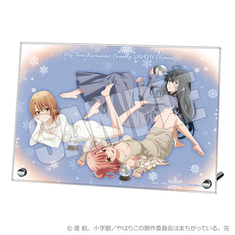 アクリルプレート＜雪の中にキミを閉じて＞