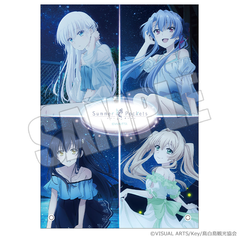 アクリルプレート＜夏灯り、君と過ごす夜＞