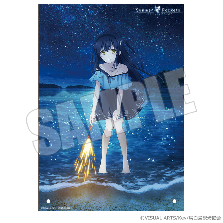 A4アクリルプレート＜夏灯り、君と過ごす夜 鴎＞