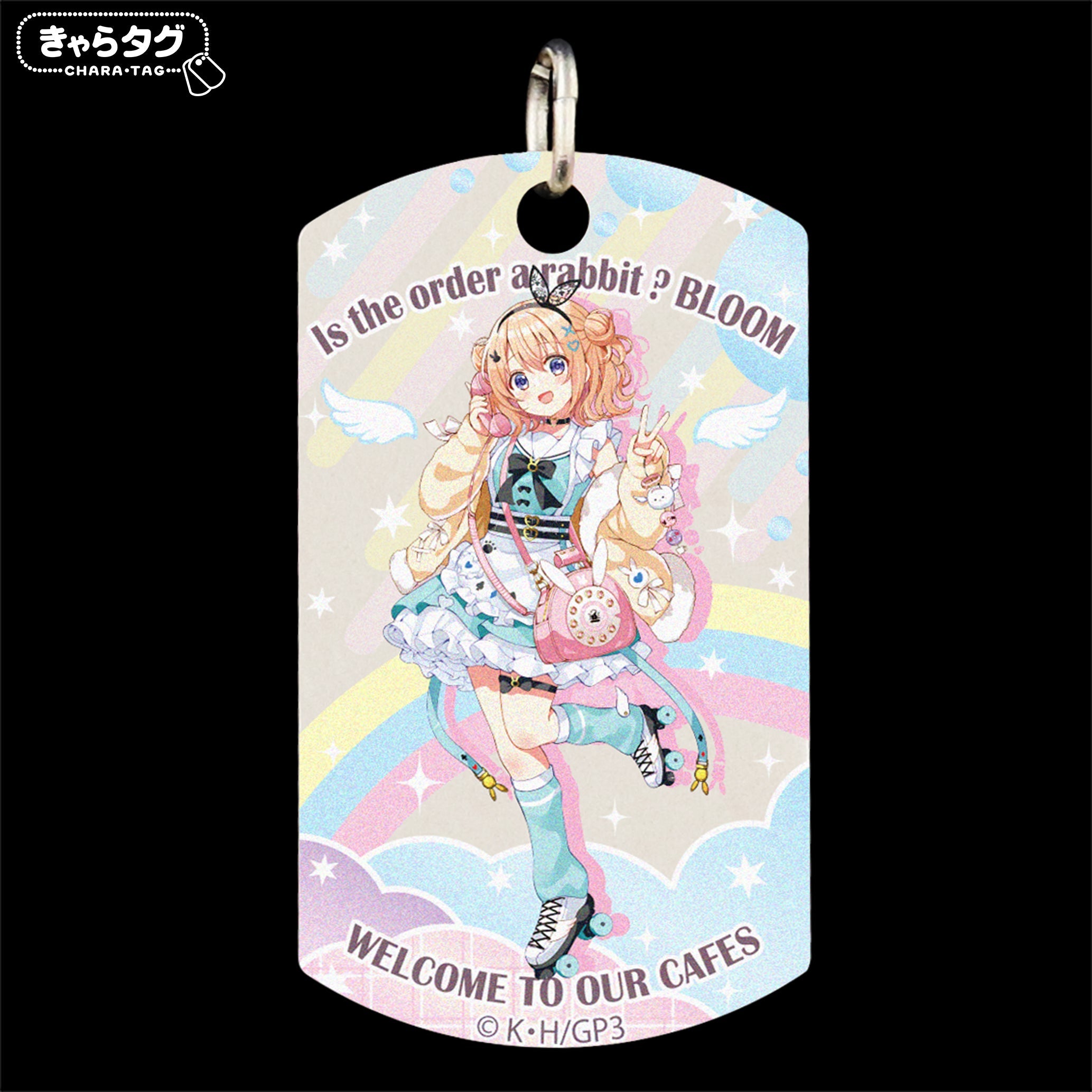 【きゃらタグ】ご注文はうさぎですか？ BLOOM WELCOME TO OUR CAFES＜ココア＞