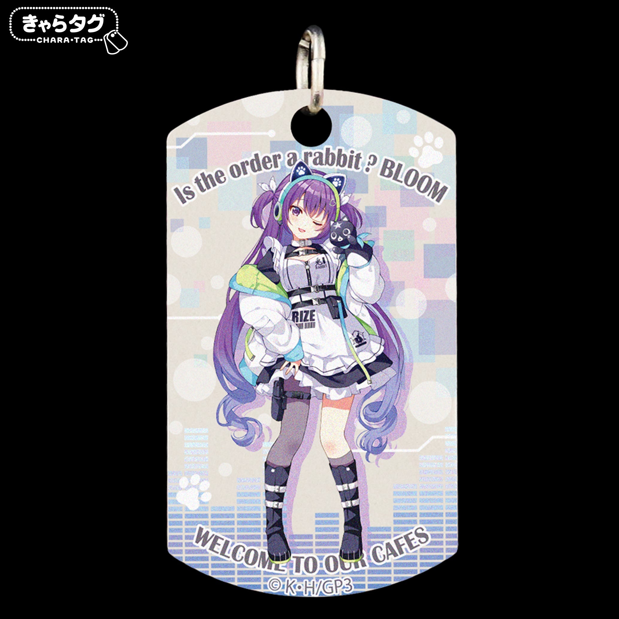 【きゃらタグ】ご注文はうさぎですか？ BLOOM WELCOME TO OUR CAFES＜リゼ＞