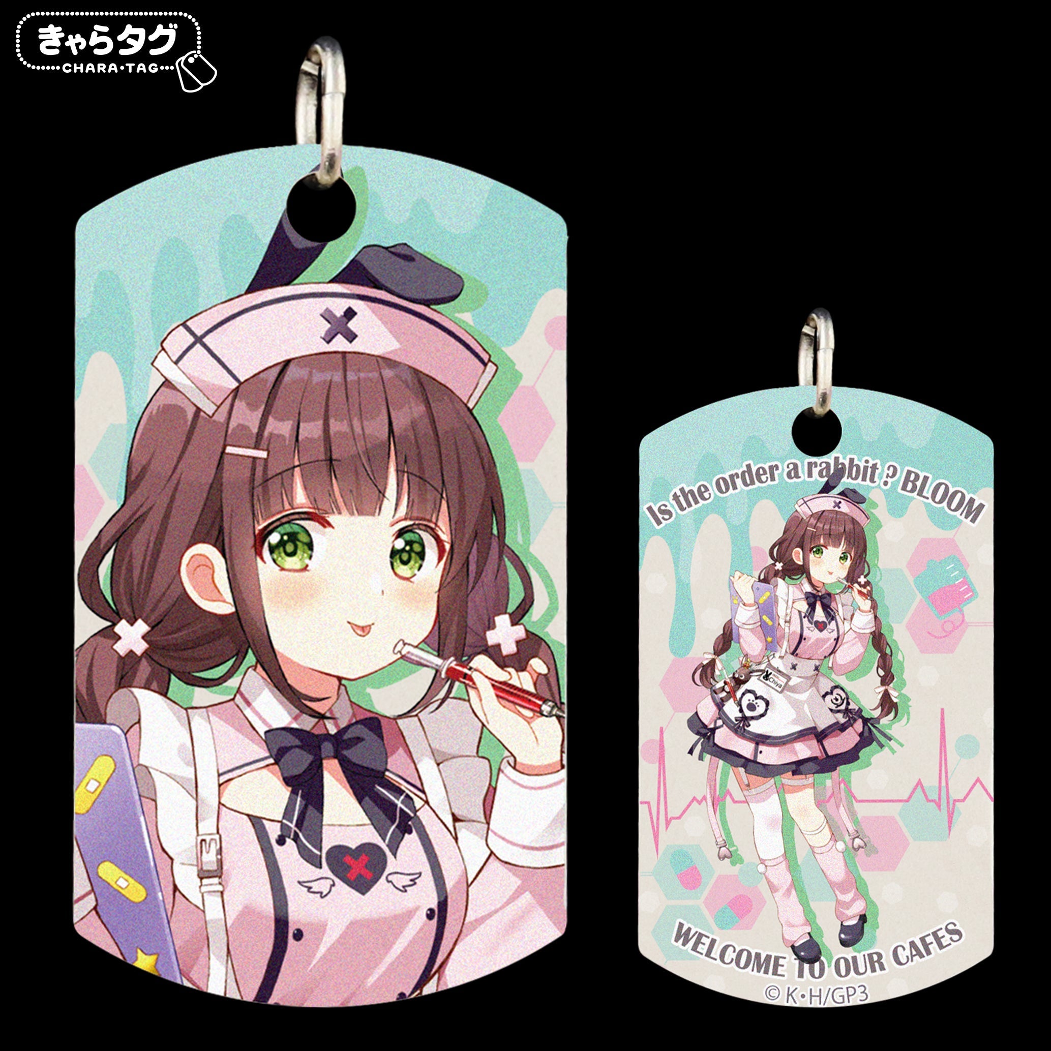 【きゃらタグ】ご注文はうさぎですか？ BLOOM WELCOME TO OUR CAFES＜千夜＞