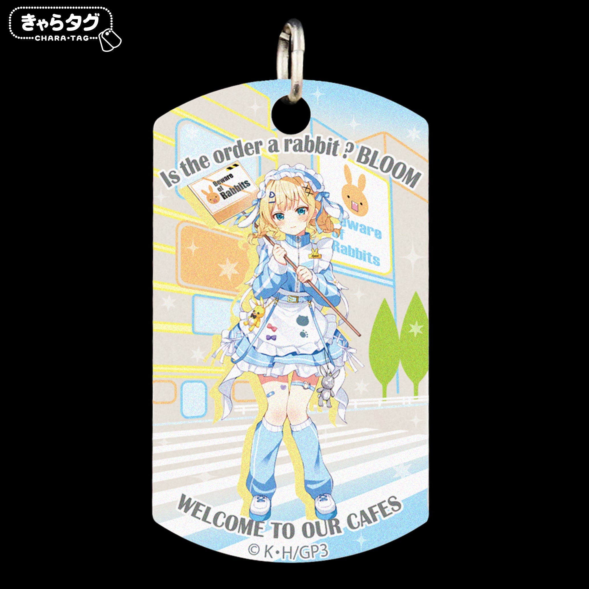 【きゃらタグ】ご注文はうさぎですか？ BLOOM WELCOME TO OUR CAFES＜シャロ＞