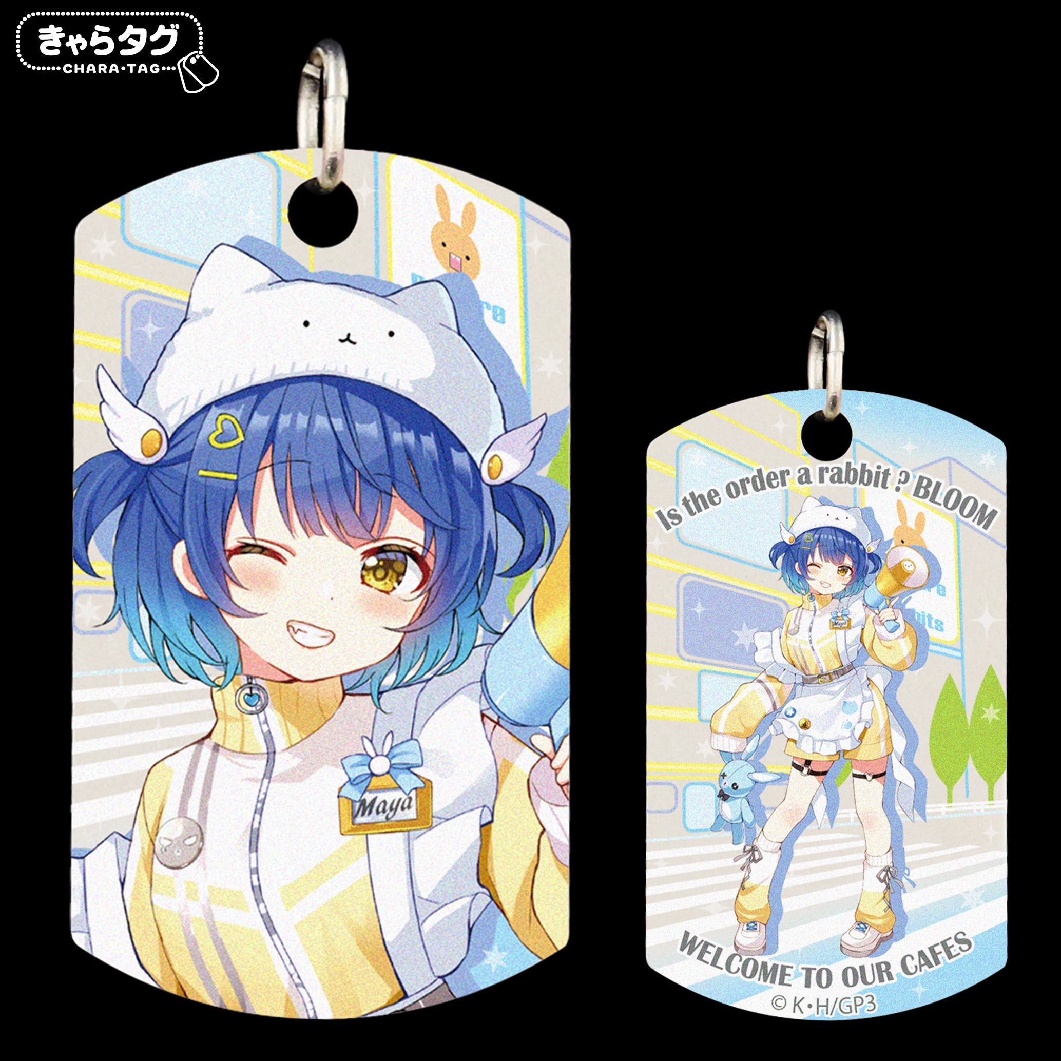 【きゃらタグ】ご注文はうさぎですか？ BLOOM WELCOME TO OUR CAFES＜マヤ＞