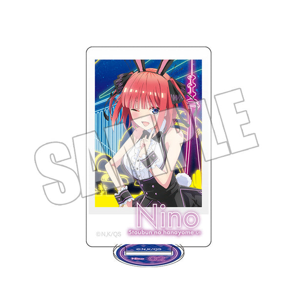 Azavana チェキ+アクスタ セット2 チェキ風アクリルスタンド＜Bunny Girl 二乃＞