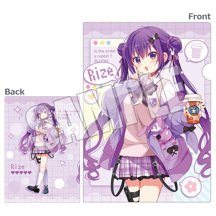 ラス1】ご注文はうさぎですか So cute girls クリアファイル 全