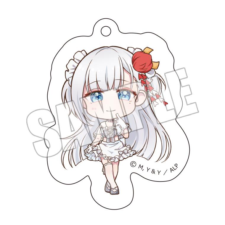 ブラインドちびきゃらアクリルキーホルダー