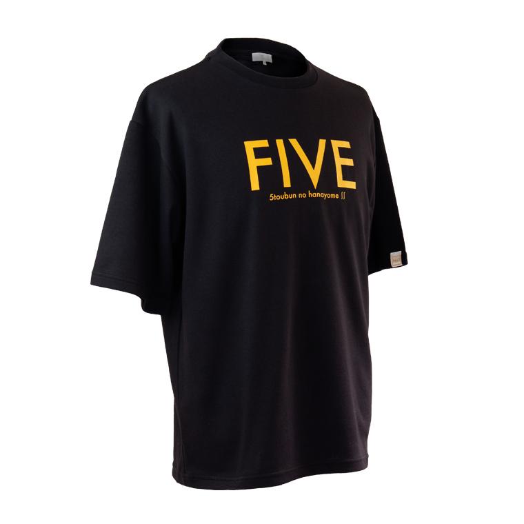 FIVE TシャツBLACK＜一花＞