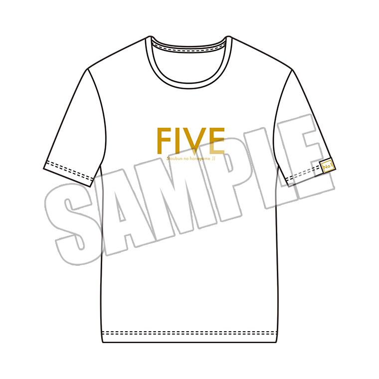 FIVE TシャツWHITE＜一花＞